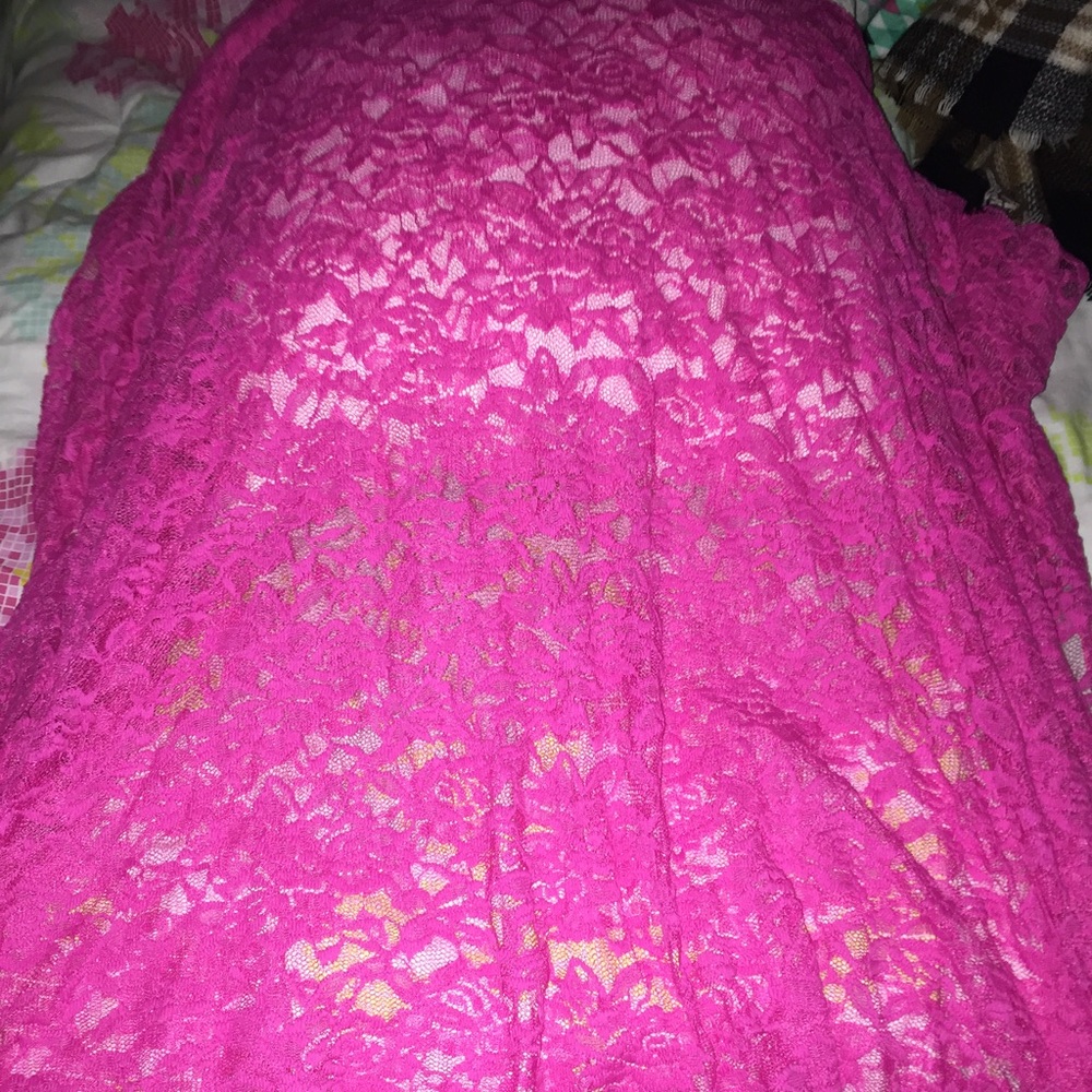 Pink Cover  Up For Swimsuits, or cute over tanktop