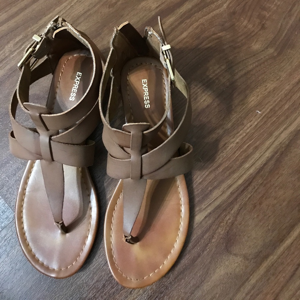 EXPRESS Brown Sandals