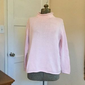 Chunky Light Pink Boxy Shaped Oversized Sweater