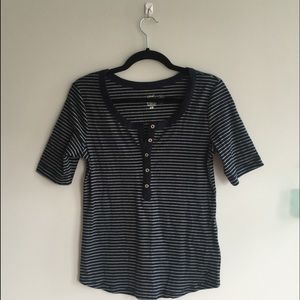 H&M Striped Henley