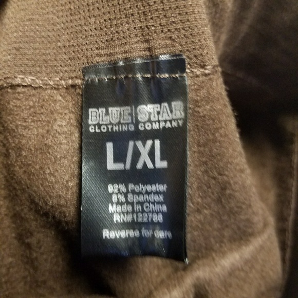 Blue Star Clothing Co Pants & Jumpsuits Blue Star Brown Fleece