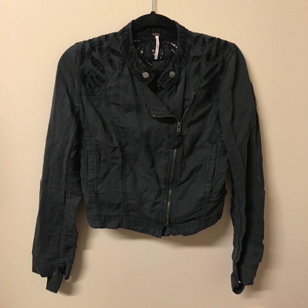 Free People cute jacket!