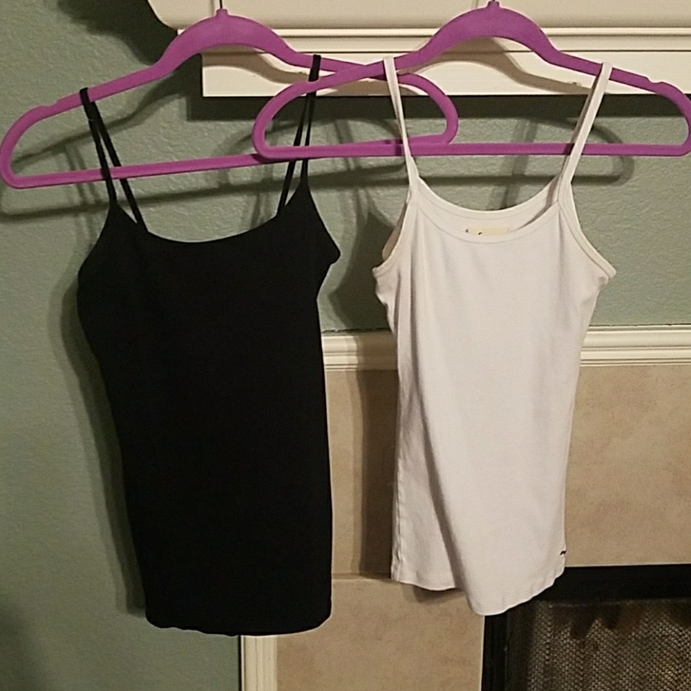 Bundle of spaghetti strap undershirts