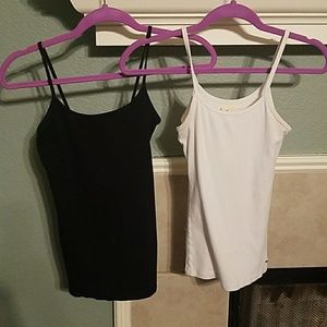 Bundle of spaghetti strap undershirts