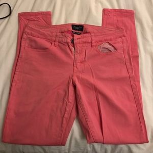 American eagle pink skinny jeans