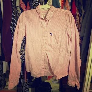 A&F collared shirt