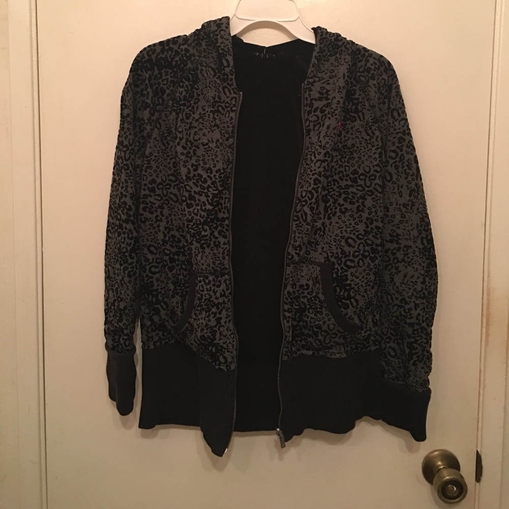 💕 Hurley jacket velour reversible  💕