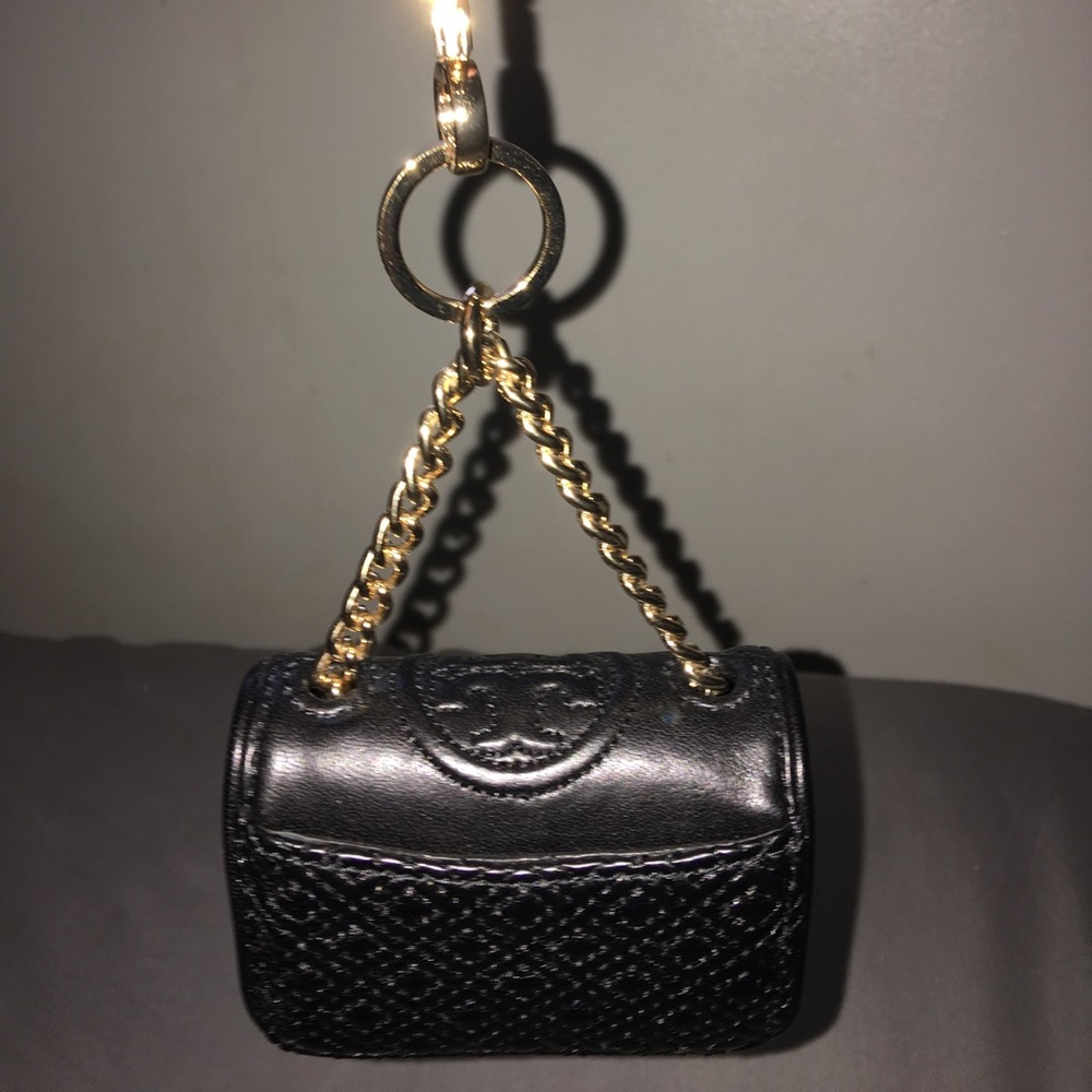 Tory Burch Lil Fleming Nappa Key Charm