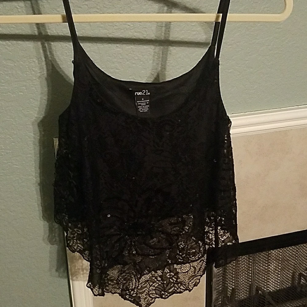 Flirty crop top