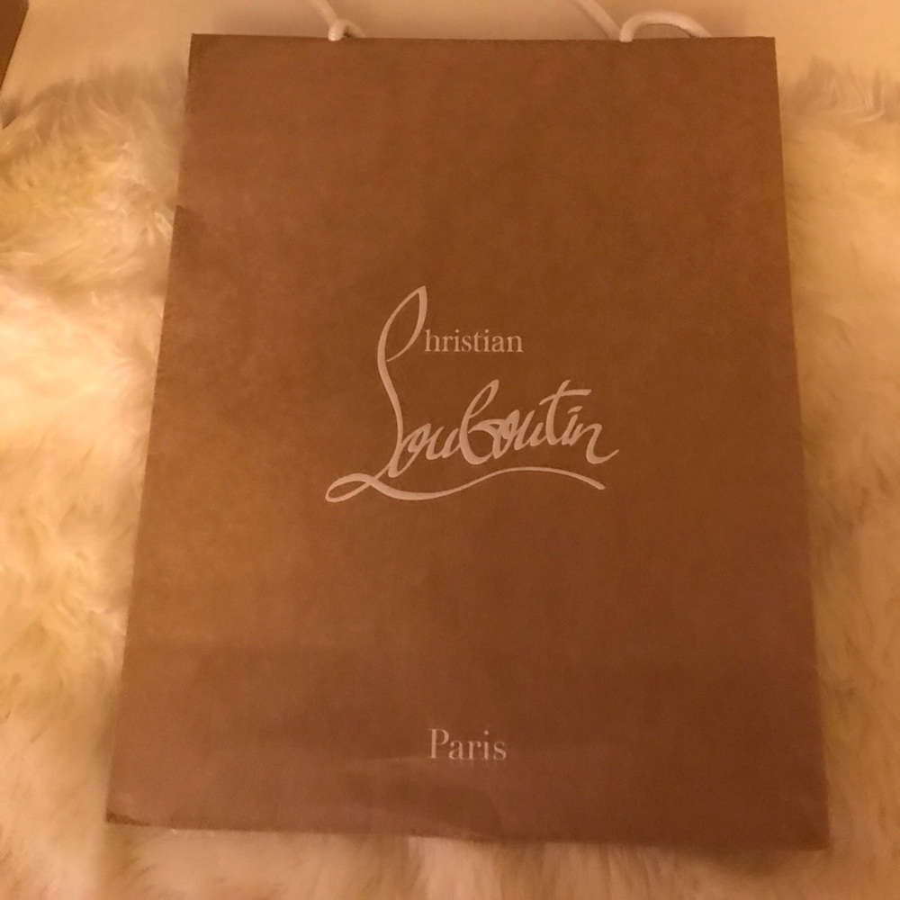 Christian Louboutin shopping bag