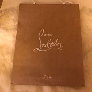 Christian Louboutin shopping bag