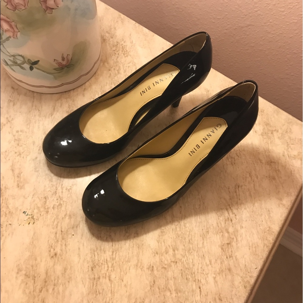 Gianni Bini Landree Patent Leather Slip-on Pumps