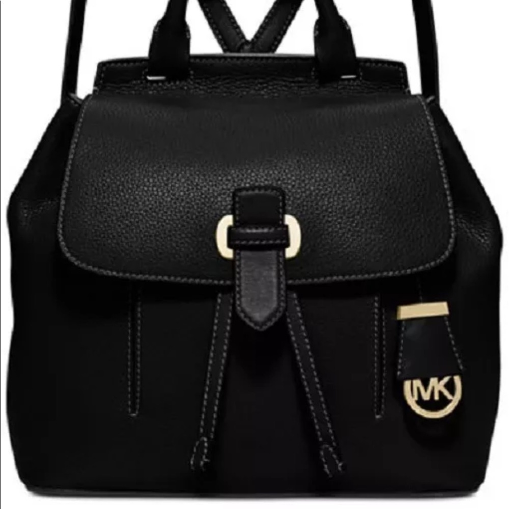 Michael Kors Roma Medium Leather Backpack