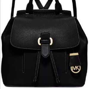 Michael Kors Roma Medium Leather Backpack