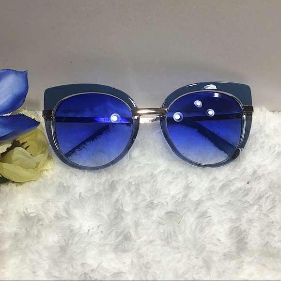 "Laurie" Retro Cat Eye Sunglasses - Picture 4 of 4