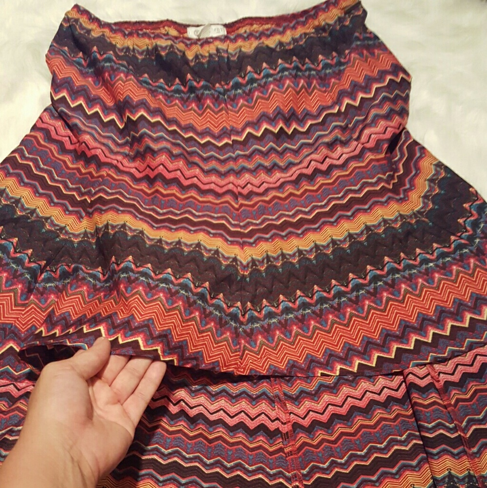 EUC high low flowy skirt