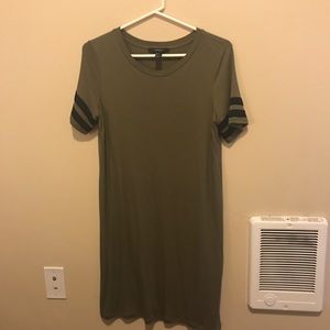 Forest green dress