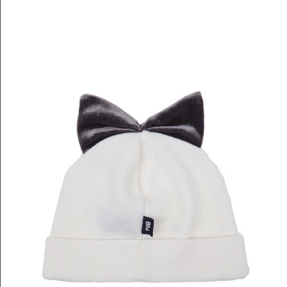 Federica Moretti Bow 100% Wool Beanie NEW W/ Tag main image 7