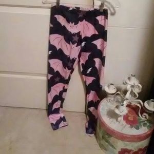 Pastel Goth Bat Leggings