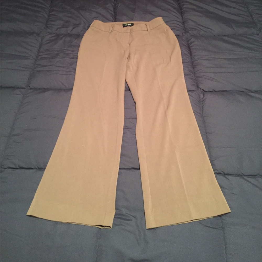 Tan dress pants