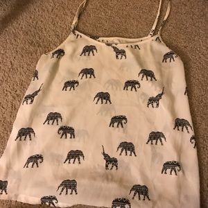 Flowy elephant shirt