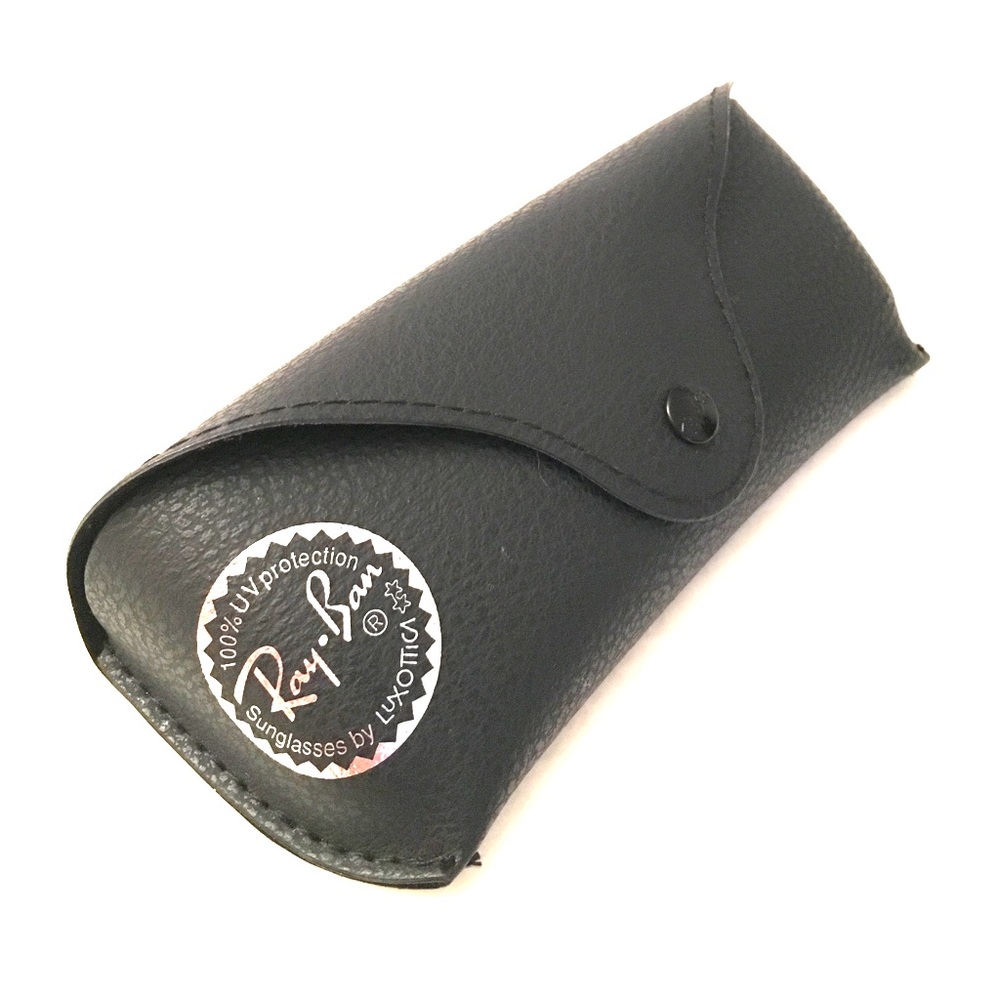 RAY-BAN sunglasses black semi-soft case