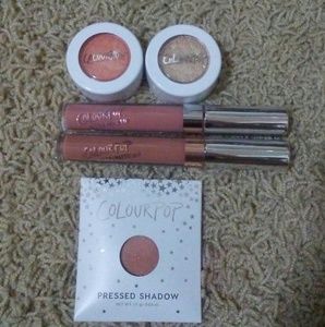 Colourpop peach/pink/nude bundle