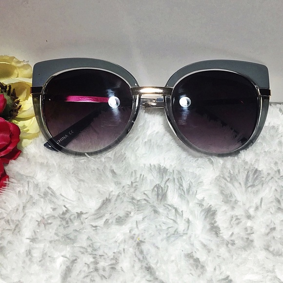 "50 Shades"  Retro Cat Eye Sunglasses - Picture 4 of 4