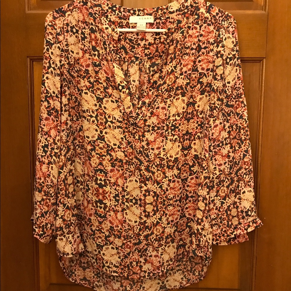 Kenar floral print blouse