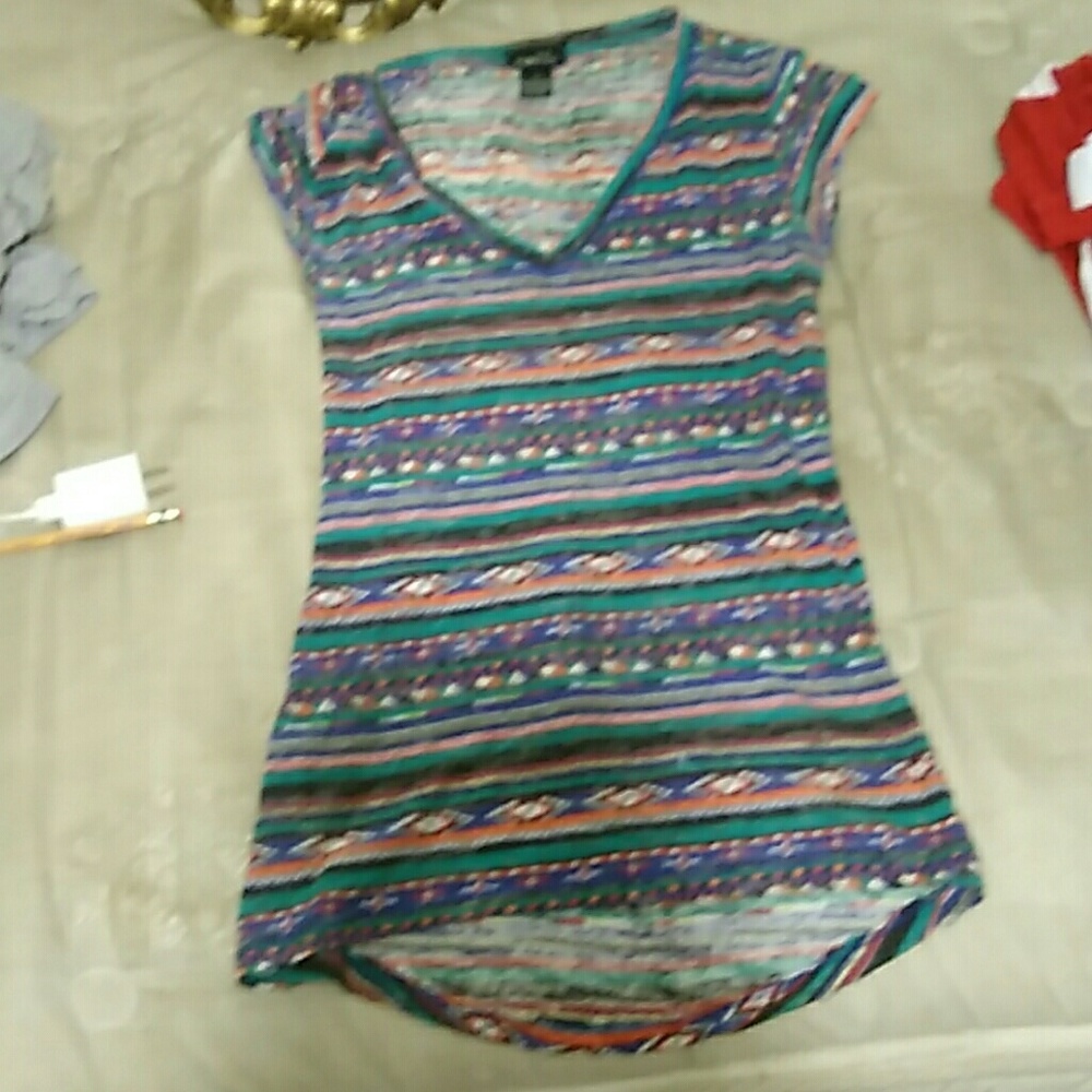 Aztec print shirt