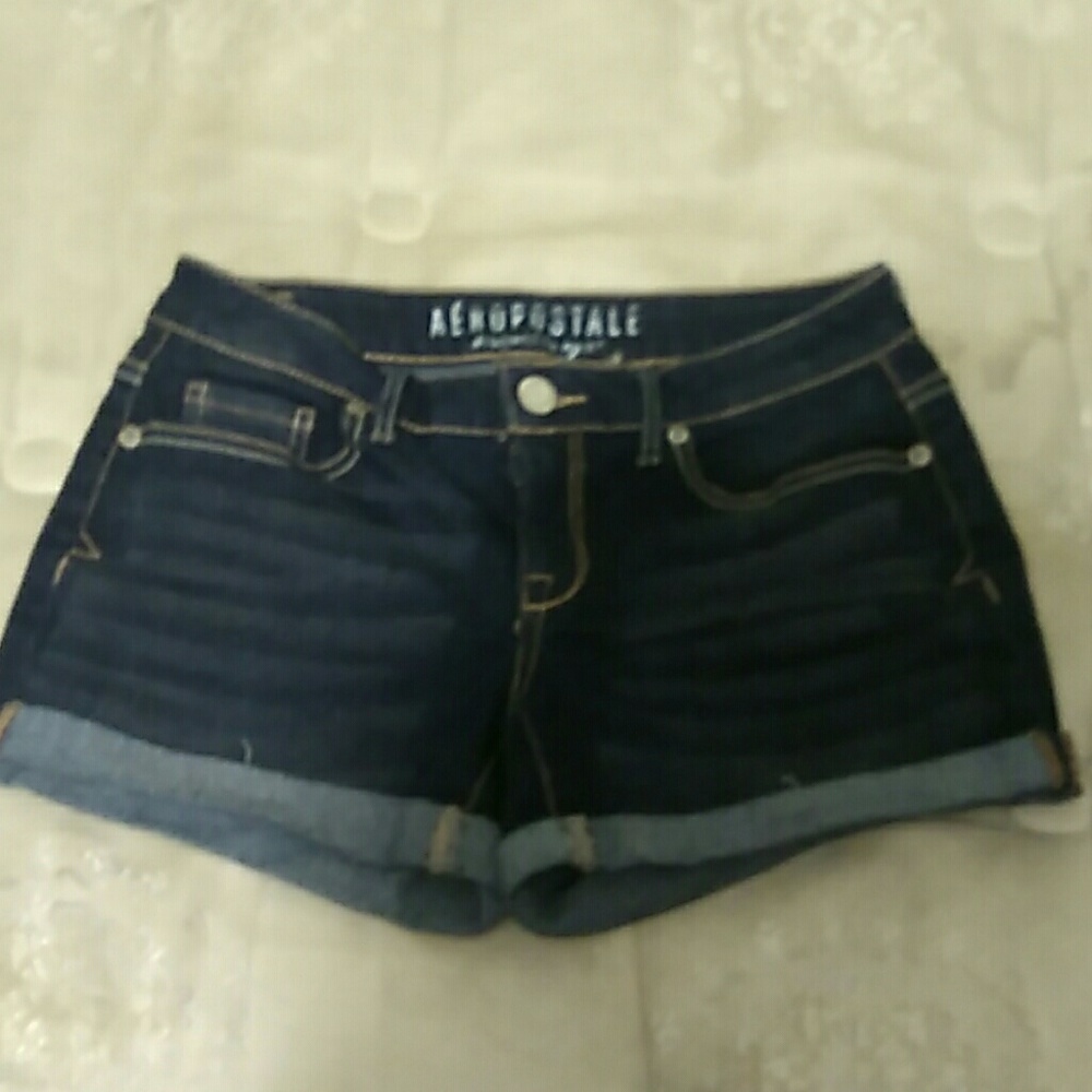 Jean shorts designed in New York