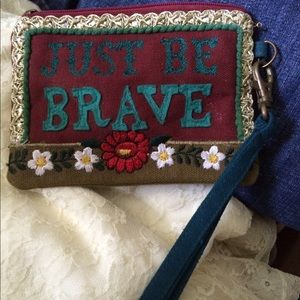 Melody Ross Brave Girl Brand Wristlet