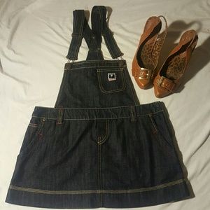 Killah Babe by Miss Sixty overall dress rare sz L Killah Babe by Miss Sixty overall dress rare sz L