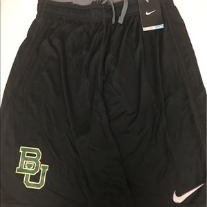 Nike Men's NWT Baylor Dri-Fit Athletic Shorts