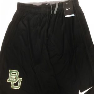 Nike Men's NWT Baylor Dri-Fit Athletic Shorts
