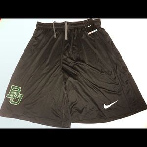 Nike Men's NWT Baylor Dri-Fit Athletic Shorts