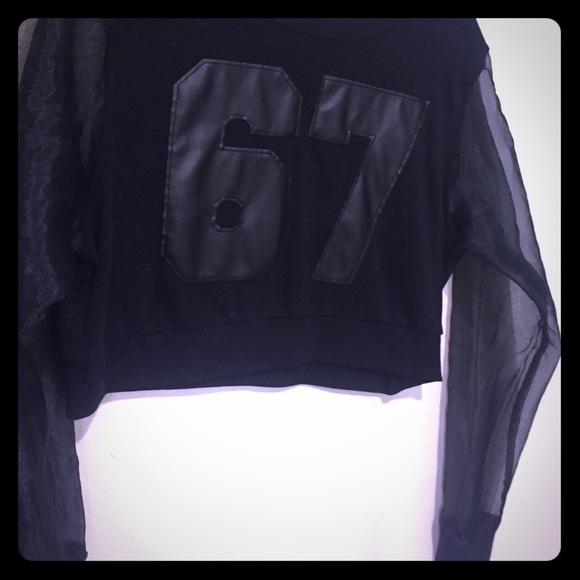 Forever 21 crop sweatshirt size small - Picture 1 of 1