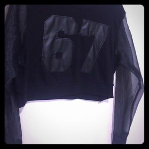 Forever 21 crop sweatshirt size small
