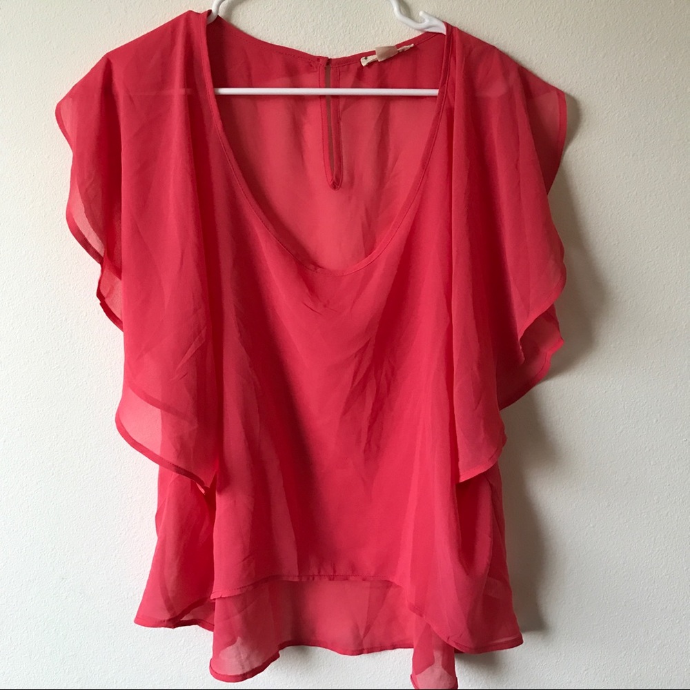 Flowy Hot Pink Top