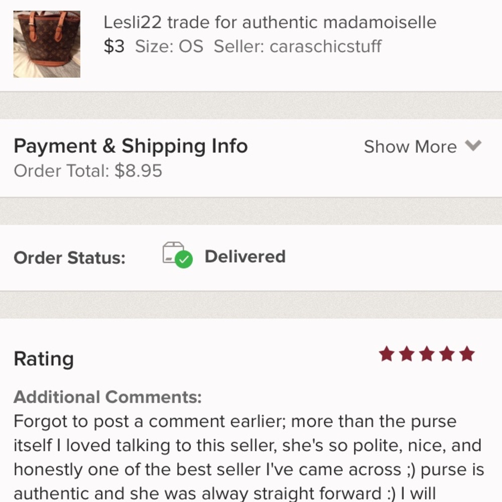 Proof of trade