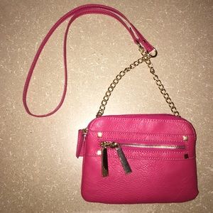 Pink Chain Crossbody Purse by Violet Ray