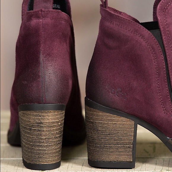 Bos & Co Waterproof Distressed Suede Boots - Picture 3 of 5