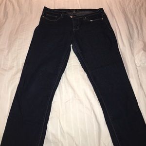 Dark blue skinny jeans