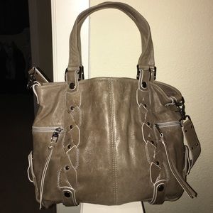 Kooba satchel with crossbody strap