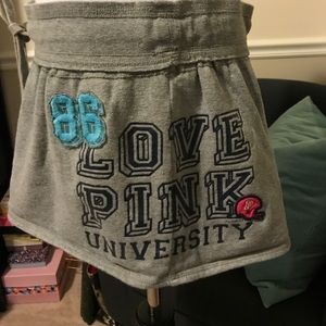 VS PINK Terry cloth skirt
