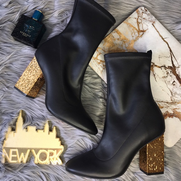 Topshop Shoes - 🦄LastPrice🦄TopShop Haven Electroplated Heel Sock