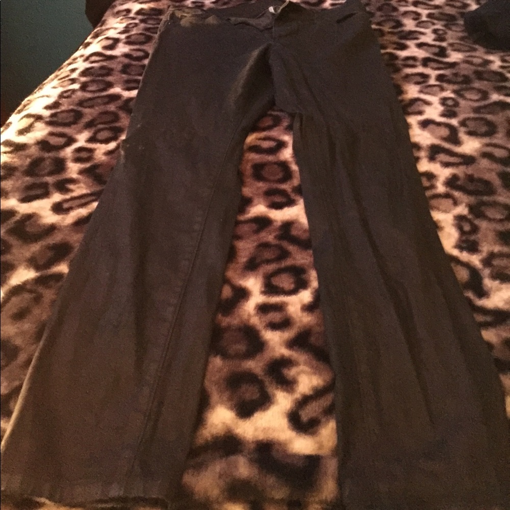 Ann Taylor Faux leather pants