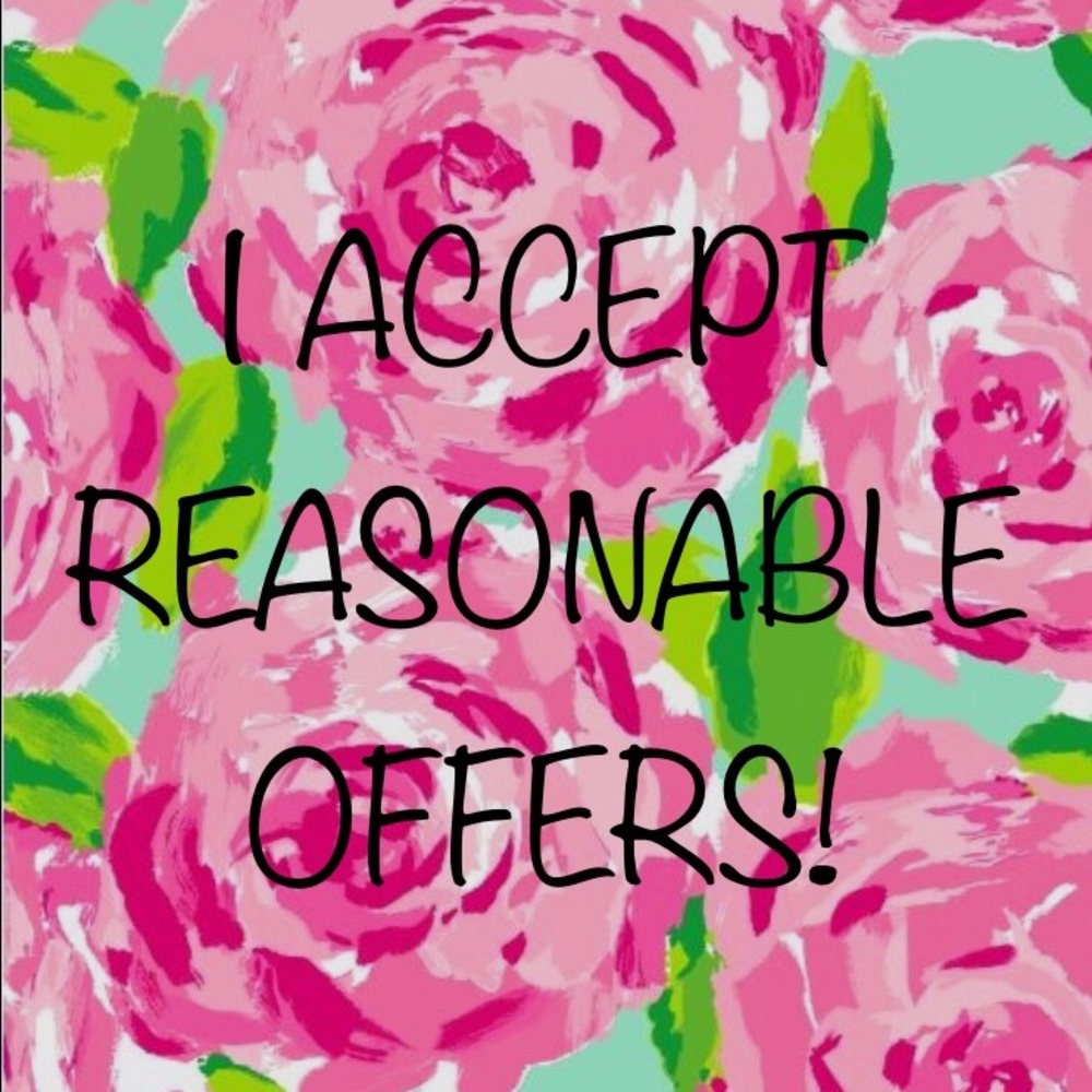 I'm open to offers!
