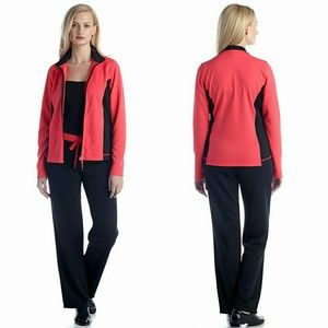 Be Inspired Workout Warm-up Jacket and Pant 2piece