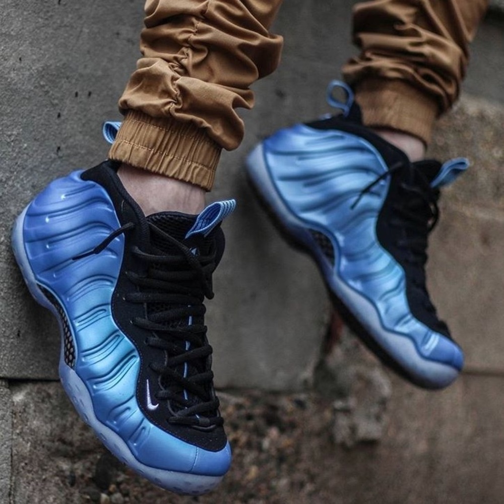 Original 1997 Nike Royal Blue Foamposites Size 7.5
